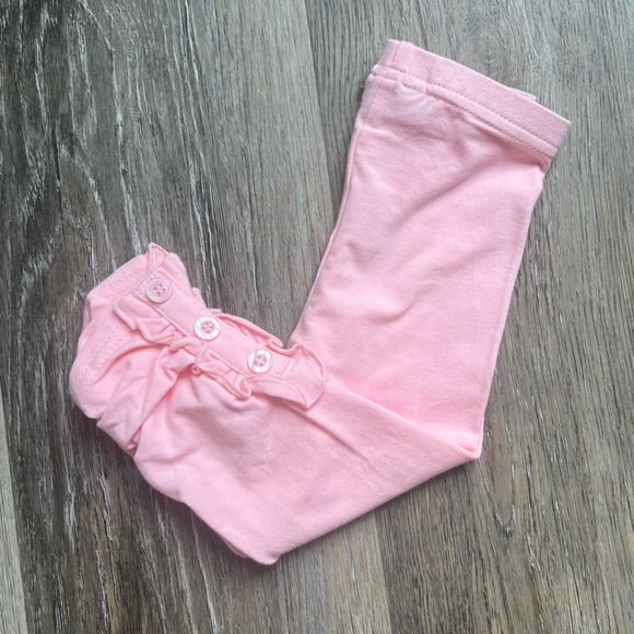 NWOT Trotter St. Kids ruffle button leggings - Picture 8 of 10